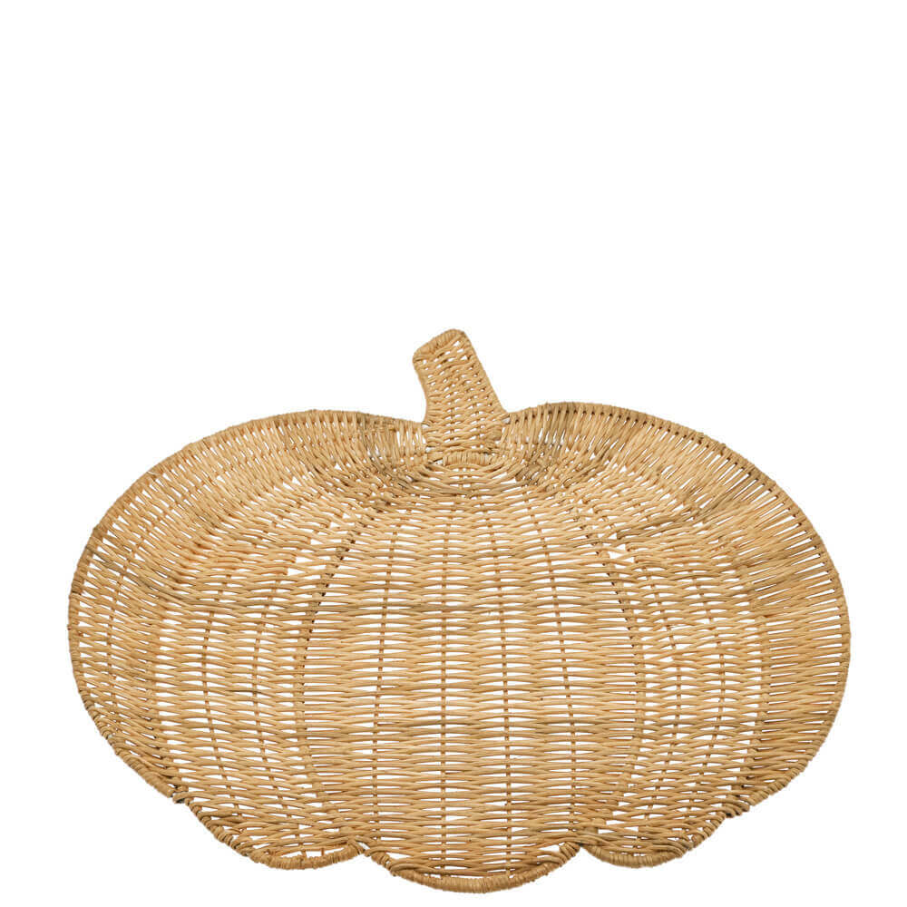 Walton & Co Rattan Pumpkin Mat